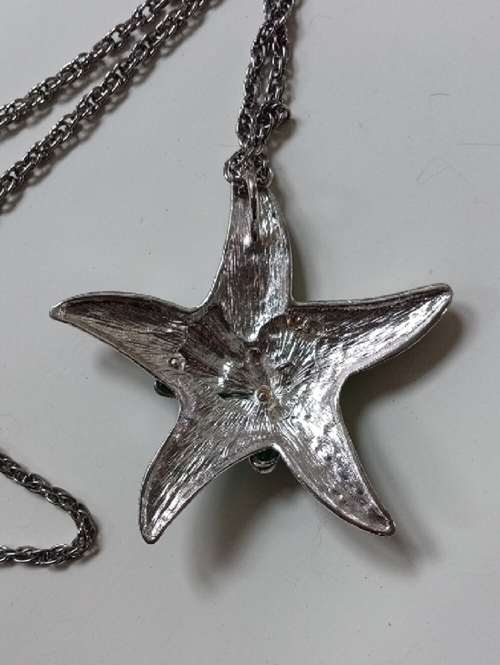 + Starfish Shell Large Pendant Statement Necklace - Picture 6 of 7